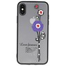 Love forever cases for iPhone X purple