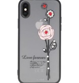 Love forever hoesjes voor iPhone X roze