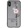 L'amour de cas toujours pour iPhone rose X