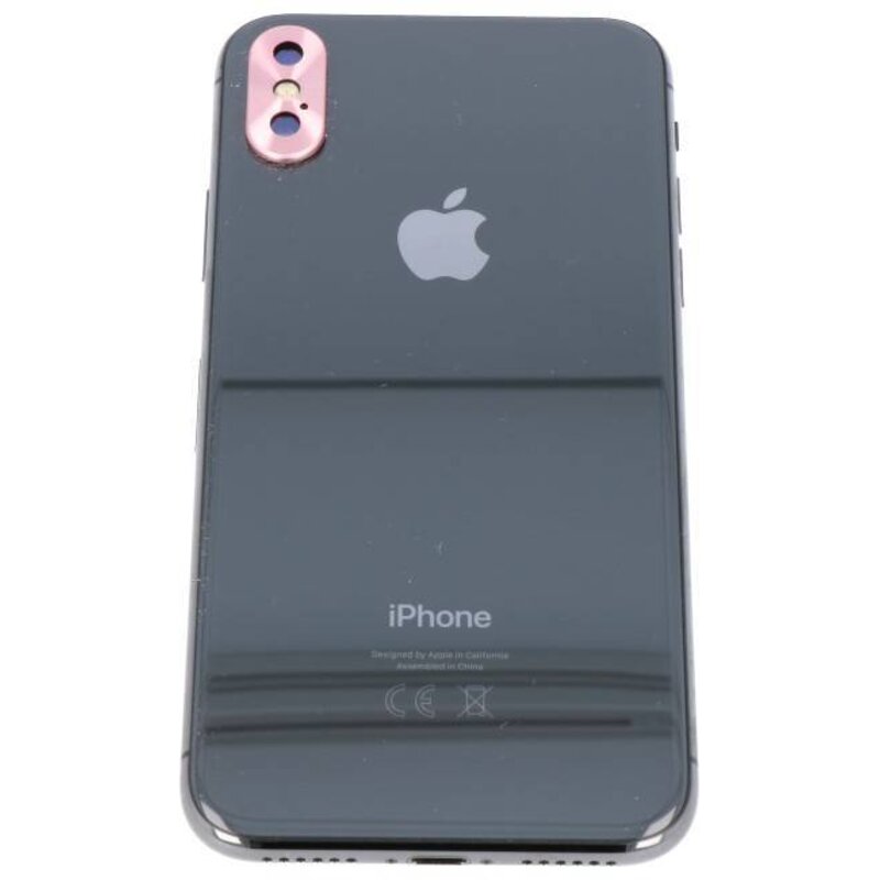 MF Glass Coque de protection pour iPhone X rose