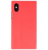 Flipbook Slim Folio Taske til iPhone X Red