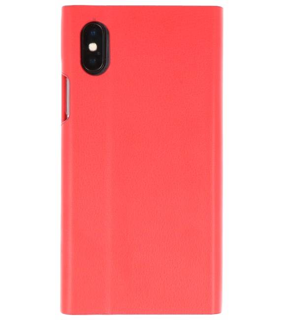 Flipbook Slim Folio Case for iPhone X Red