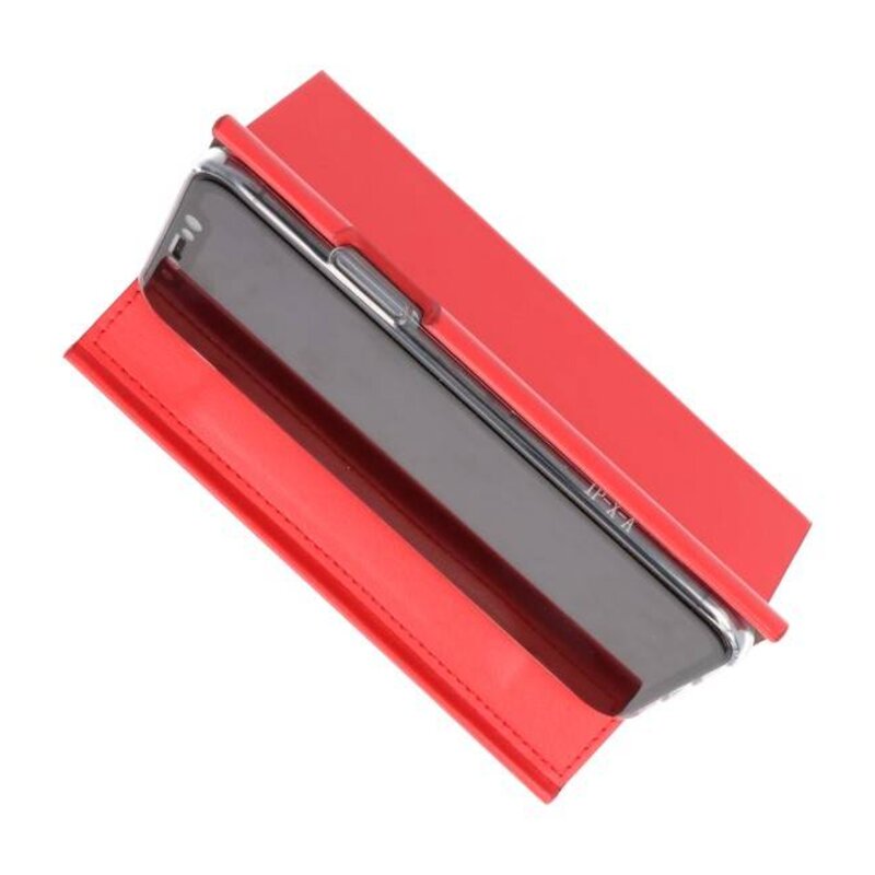 Flipbook Slim Folio Case für iPhone X Rot
