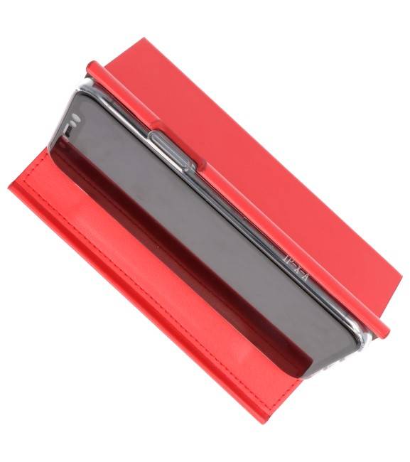 Flipbook Slim Folio Case pour iPhone X Rouge