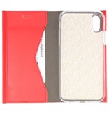 Flipbook Slim Folio Case pour iPhone X Rouge