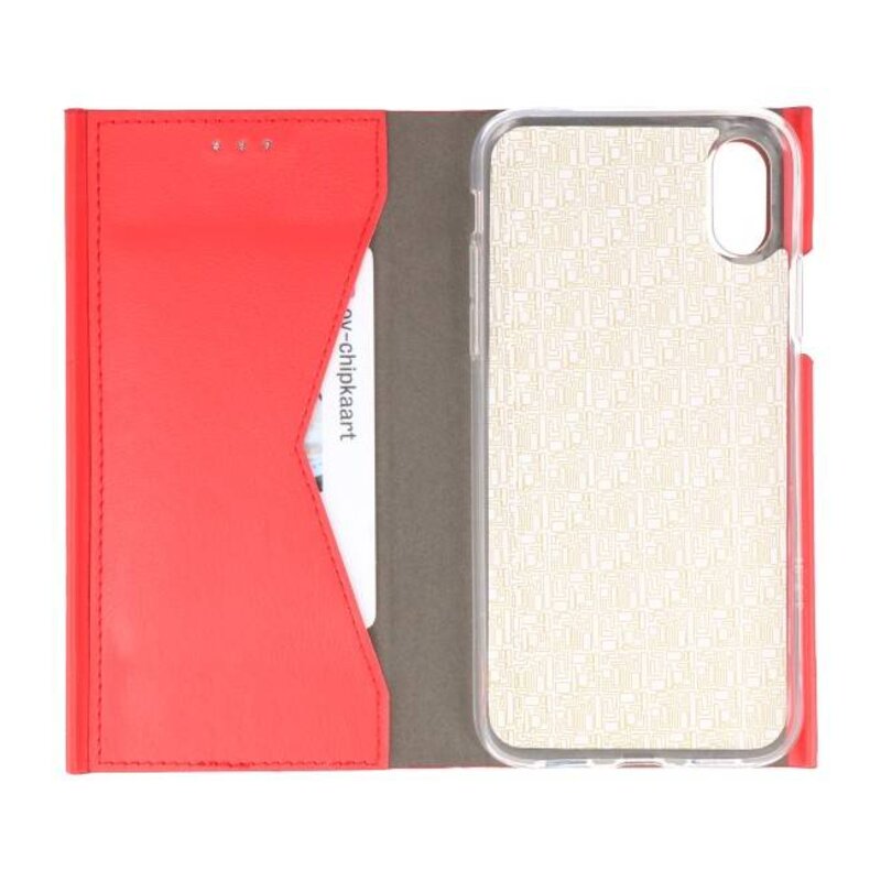 Flipbook Slim Folio Case für iPhone X Rot