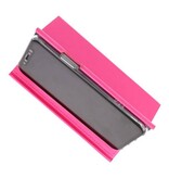Flipbook Slim Folio Case voor iPhone X Roze