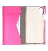 Flipbook Slim Folio Case voor iPhone X Roze