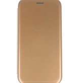 Shell Slim Folio Case voor iPhone X Goud