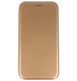Shell Slim Folio Case for iPhone X Gold