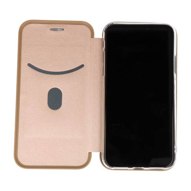 Shell Slim Folio Case for iPhone X Gold