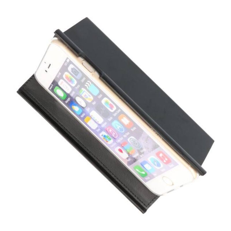 Flipbook Slim Folio Case voor iPhone 6 Plus Zwart