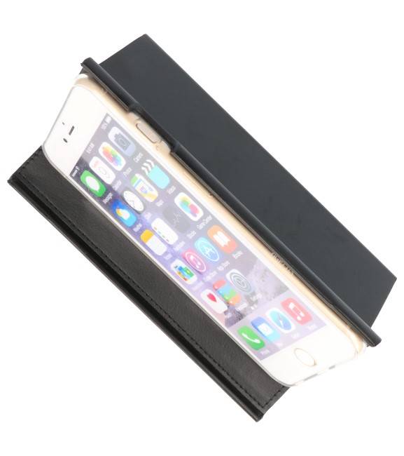 Flipbook Slim Folio Case für iPhone 6 Plus Schwarz