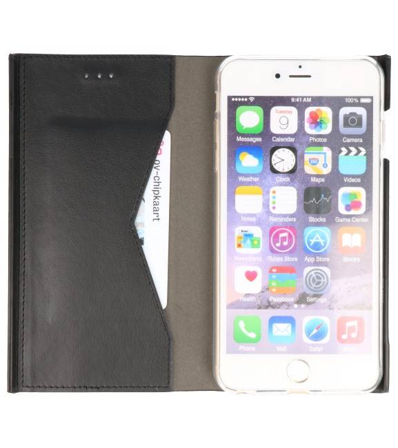 Flipbook Slim Folio Taske til iPhone 6 Plus Black