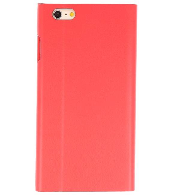 Flipbook Slim Folio Taske til iPhone 6 Plus Red