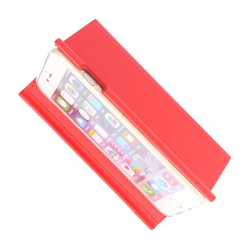 Custodia Flipbook Slim Folio per iPhone 6 Plus Red