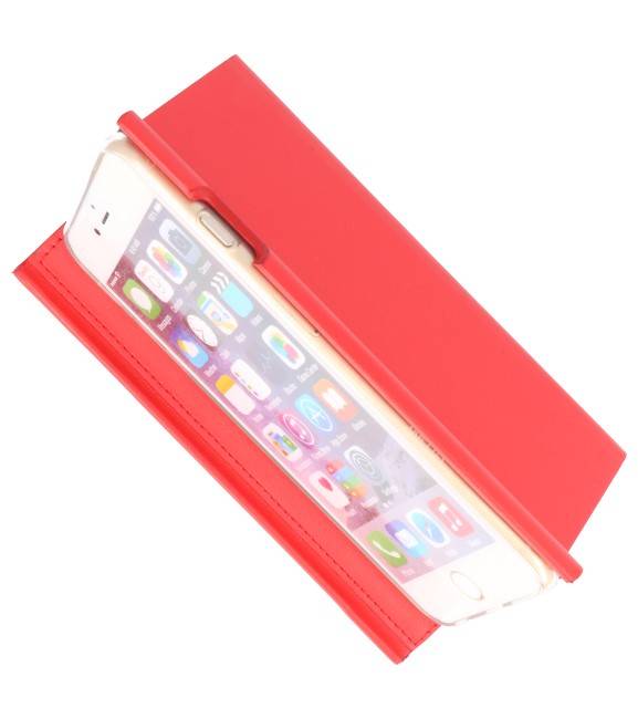 Flipbook Slim Folio Case für iPhone 6 Plus Rot