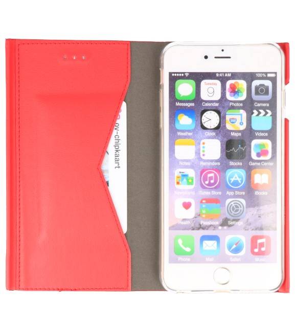 Flipbook Slim Folio Case für iPhone 6 Plus Rot