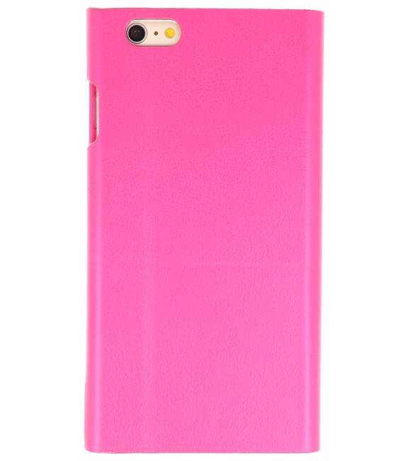 Flipbook Slim Folio Tasche für iPhone 6 Plus Pink