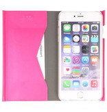 Flipbook Slim Folio Taske til iPhone 6 Plus Pink