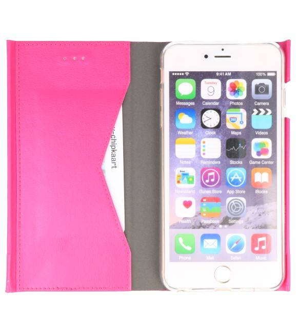 Flipbook Slim Folio Tasche für iPhone 6 Plus Pink