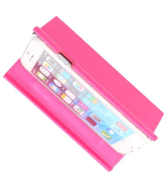 Flipbook Slim Folio Case voor iPhone 6 Roze