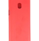 Custodia Flipbook Slim Folio per Galaxy J5 2017 Rosso