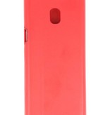 Flipbook Slim Folio Case für Galaxy J5 2017 Rot