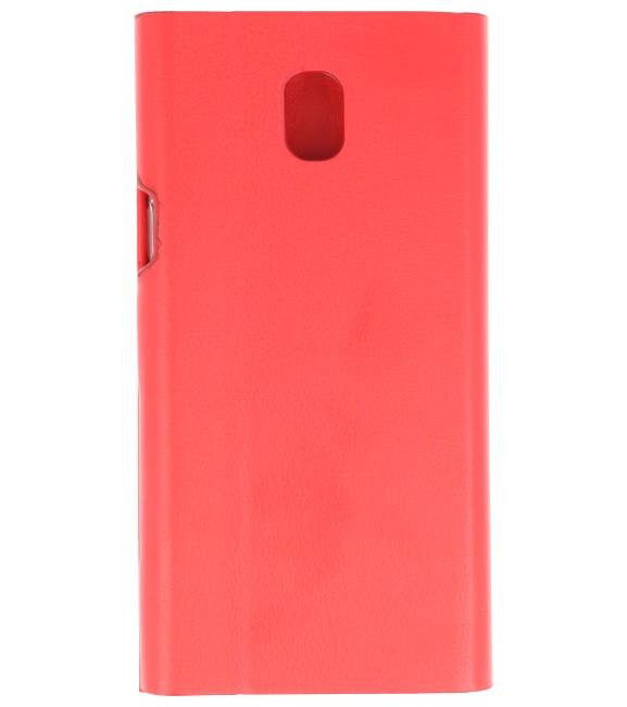 Flipbook Slim Folio Case voor Galaxy J5 2017 Rood