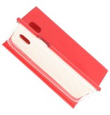 Flipbook Slim Folio Housse pour Galaxy J5 2017 Rouge