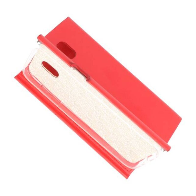 Flipbook Slim Folio Case voor Galaxy J5 2017 Rood