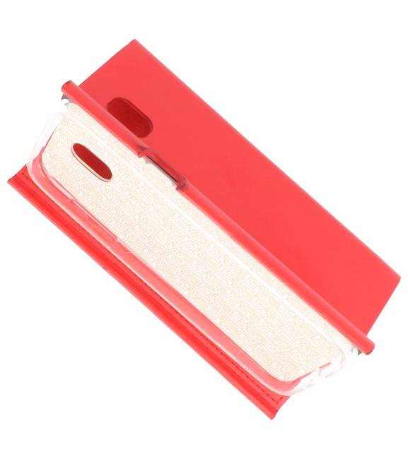 Flipbook Slim Folio Case für Galaxy J5 2017 Rot