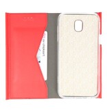 Flipbook Slim Folio Case voor Galaxy J5 2017 Rood