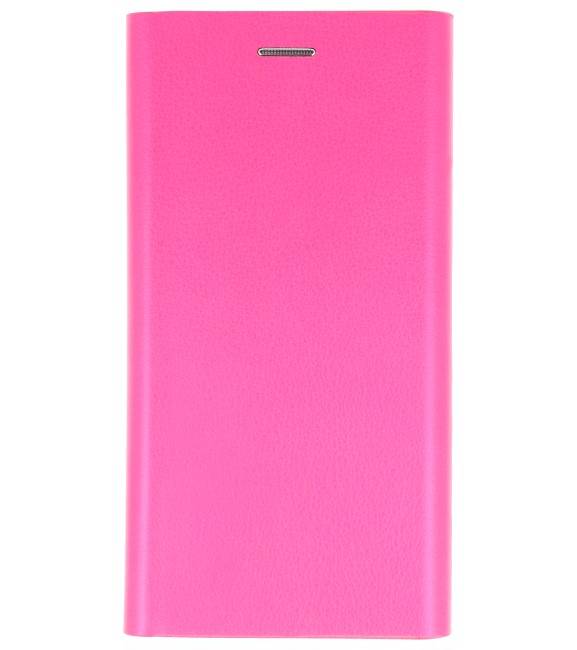 Flipbook Slim Folio Case voor Galaxy J5 2017 Roze