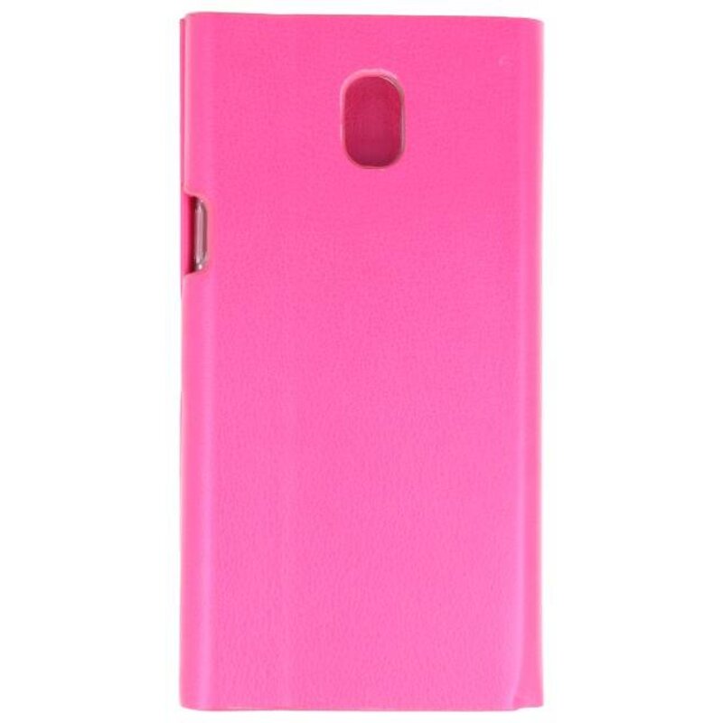 Flipbook Slim Folio Case for Galaxy J5 2017 Pink