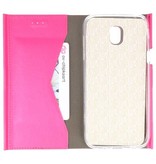 Flipbook Slim Folio Case voor Galaxy J5 2017 Roze