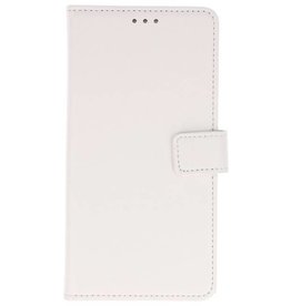 Custodie per portafogli Bookstyle Huawei P Smart White Case