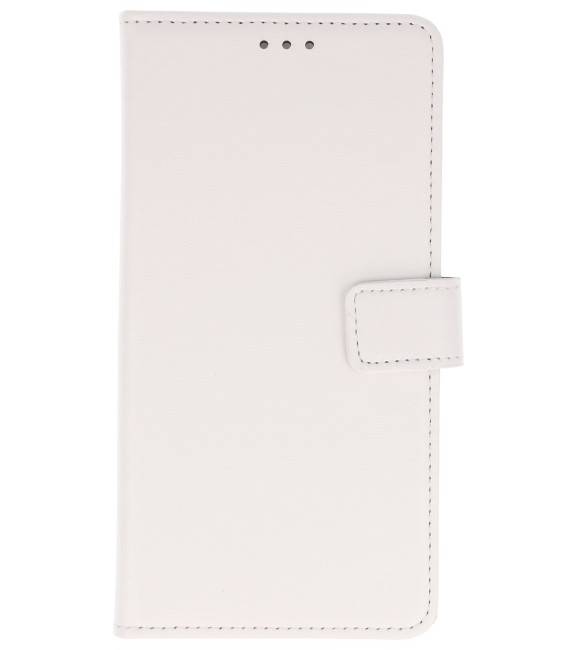 Bookstyle Wallet Cases Hoes voor Huawei P Smart Wit