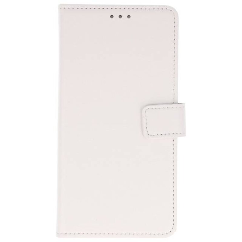 Étuis portefeuille Bookstyle pour Nokia 2 Blanc