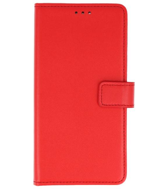 Bookstyle Wallet Cases Hoes voor Nokia 2 Rood