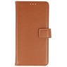 Custodie a portafoglio Leatherlook Bookstyle per Xperia XA2 Ultra Brown