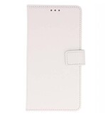 Bookstyle Wallet Cases Hoes voor Huawei P20 Wit