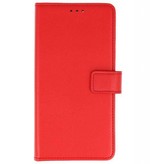 Bookstyle Wallet Cases Hoes voor Huawei P20 Rood