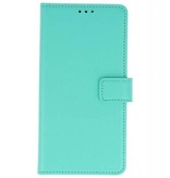 Bookstyle Wallet Cases Hoes voor Huawei P20 Groen