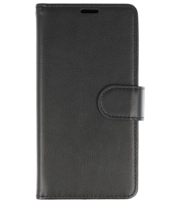Wallet Cases Hoesje voor Xperia L2 Zwart
