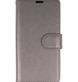 Wallet Cases Tasche für Xperia L2 Grau
