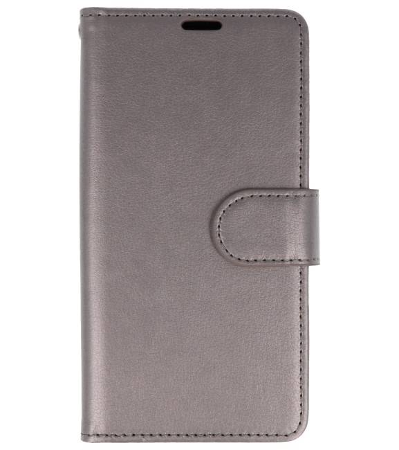 Wallet Cases Tasche für Xperia L2 Grau