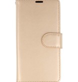 Estuche para estuches Wallet para Huawei P20 Gold