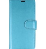 Wallet Cases Hoesje voor Huawei P20 Turquoise