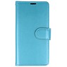 Wallet Cases Hoesje voor Huawei P20 Turquoise